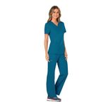 Revolution Mock Wrap Top Carblu Xl