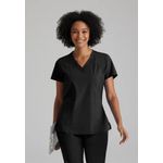 One Racer Scrub Top Black 5Xl