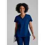One Racer Scrub Top Indigo 4Xl