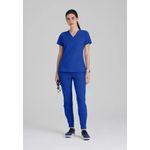 One Pulse Scrub Top Cobalt 2Xl