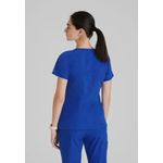 One Pulse Scrub Top Cobalt 5Xl