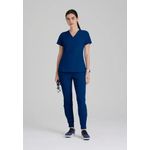 One Pulse Scrub Top Indigo 4Xl