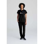 One Flux Scrub Top Black 5Xl