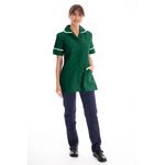 Female Nursing Tunic Bottle Green 32