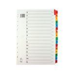 A4 Mylar A-Z Assorted Index