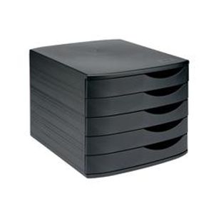 5 Star Elite Desk Drawer 5 Drw Blk/Blk