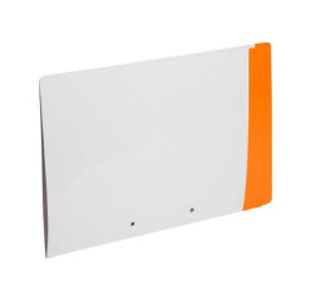 Laminated Tab Clip File Yellow