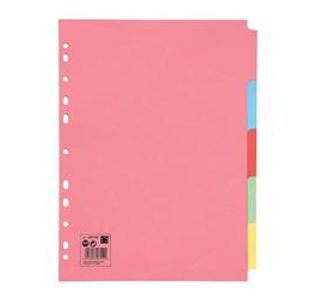 5 Star A4 5 Part Divider Set