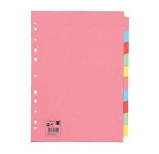 5 Star A4 10 Part Divider Set