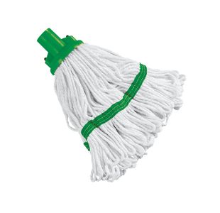 2Work Socket Mop Head 180G Green