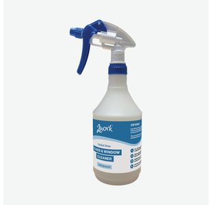 Glass Clnr Empty Bottle 750Ml Blu