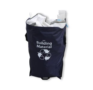 2Work Tidy Sack Wood+Timb Vinyl Blu