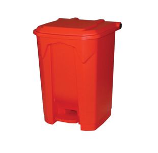 Pedal Bin 50 Litre Red