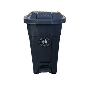 Wheelie Bin + Foot Pedal 70L Dgrey