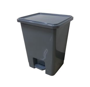 Pedal Bins 15 Litre Grey Pk3