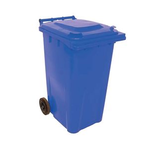 2Work Wheelie Bin 240L Blue