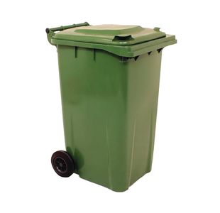 2Work Wheelie Bin 240L Green