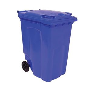 2Work Wheelie Bin 360L Blue