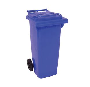 2Work Wheelie Bin 80L Blue