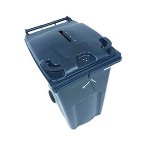 2Work Wheelie Bin Lid 360L Grey