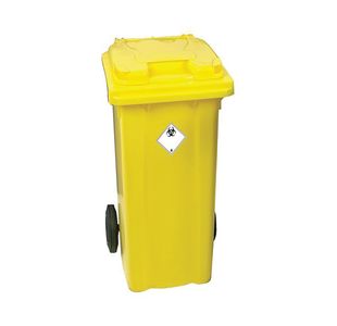 2Work Wheelie Bin Lock Clinical 360L
