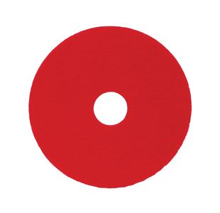 2Work Floor Pad Std 17In Red Pk5