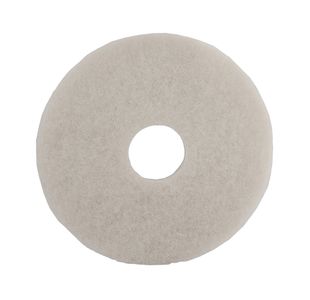 2Work Floor Pad Std 17In White Pk5