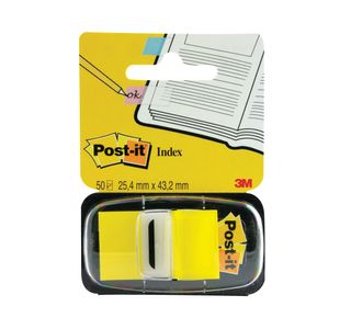 3M Postit Tape Flags Ylw 680-5 Pk600
