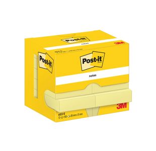 Post-It Notes 38X51 100S C/Yllw Pk12