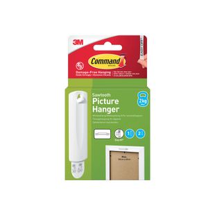 Command Sawtooth Pic Hanger 1Hk/2Stp
