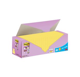 Super Sticky Znotes Ylw 76X76 Pk24