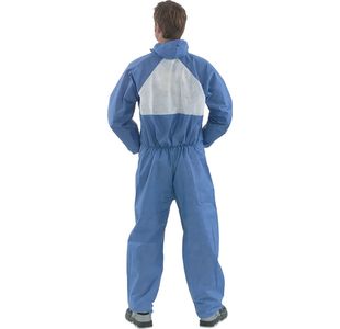 3M 4530 Fsr Coverall Blu/Wht M