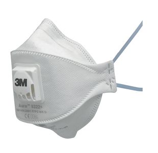 3M Part Respirator Valved X10 Pk12