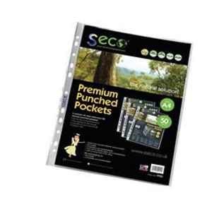Sseco Punched Pockets Pk50 Pp80