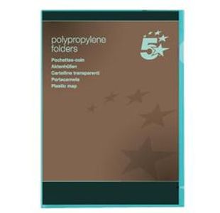 5 Star Office Pp Folder Green Pk25