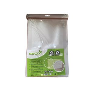 Sseco Popper Wallet Clear 30085-Cl
