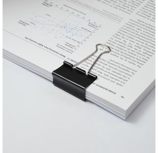Valuex Foldback Clip Black 41Mm Pk10