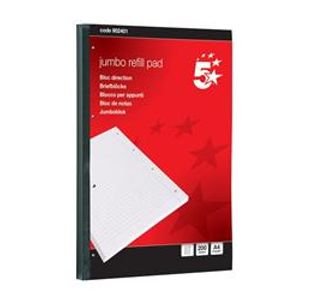 5 Star Jumbopad A4Fnt/Mrgn200Sht