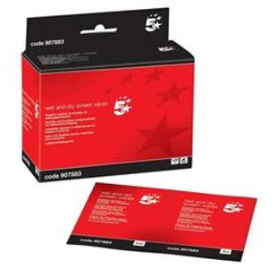 5 Star Office Screen Cleaning Duo Pk20