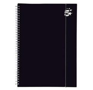 5 Star A4 Wbnd Notebook Pp Elstcband