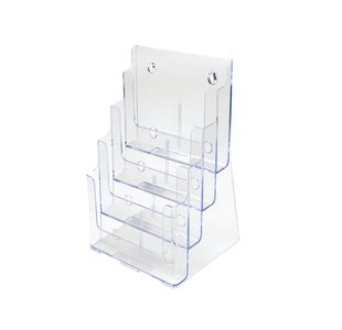 4 Tier 4 Pkt Lit Holder A4 Portrait
