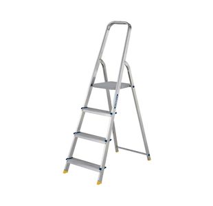4 Tread Stepladder + High Handrail