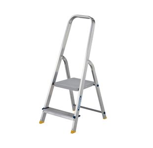 2 Tread Stepladder + High Handrail