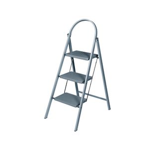 3 Tread Steps Slip-Res Feet Grey