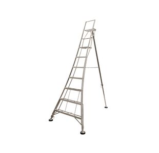 Adjustable 7 Tread Tripod Ladder