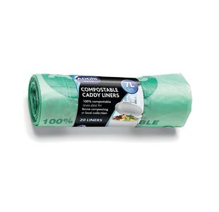 Addis Compostable Caddy Liner 7L Grn