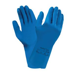 Versatouch Latex Gloves 1 Pr Blue Xl