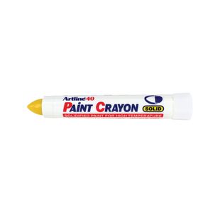Artline 40 Paint Crayon Mkr Ylw Pk12