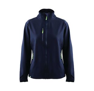 Womens Navy Softshell Jacket 10