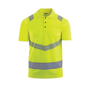 Yellow Hi-Vis Polo Shirt S